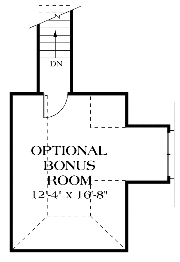 House Plan Design - Traditional Floor Plan - Upper Floor Plan #453-94