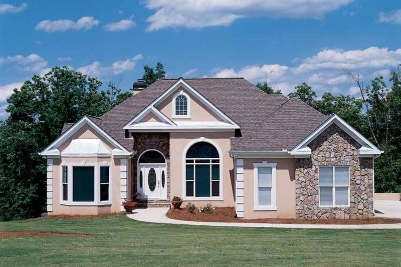 Home Plan - Country Exterior - Front Elevation Plan #927-67