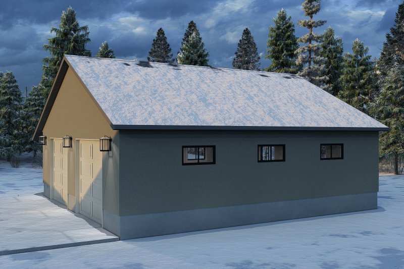 Architectural House Design - Exterior - Other Elevation for Traditional House Plan #1060-130, 0 bath