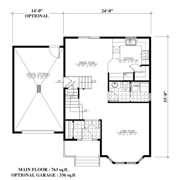 Victorian Floor Plan - Main Floor Plan #138-351
