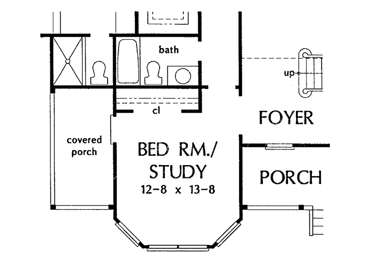 Home Plan - Floor Plan - Other Floor for Victorian House Plan #929-173 - 4 bed, 3.5 bath