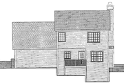 Classical Style House Plan - 3 Beds 2.5 Baths 1349 Sq/Ft Plan #56-652 