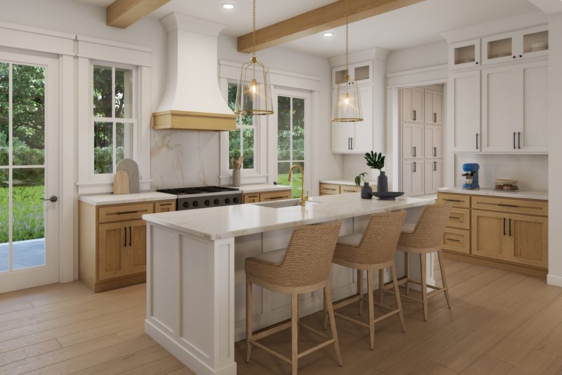 Dream House Plan - Interior - Kitchen for Farmhouse House Plan #430-395 - 3 bed, 2.5 bath
