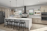 Traditional Style House Plan - 5 Beds 3.5 Baths 4139 Sq/Ft Plan #455-557 