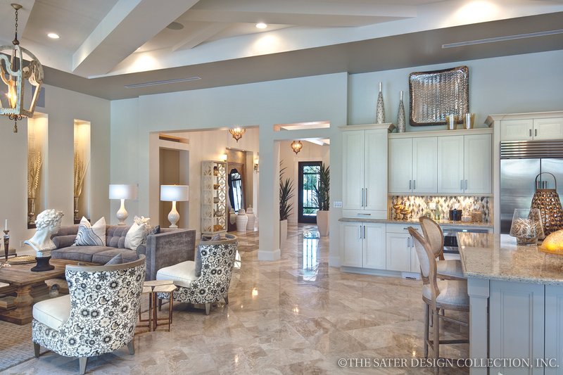 House Plan Design - Interior - Entry 1 for Mediterranean House Plan #930-444 - 3 bed, 3.5 bath