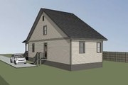 Cottage Style House Plan - 3 Beds 2 Baths 1340 Sq/Ft Plan #79-176 