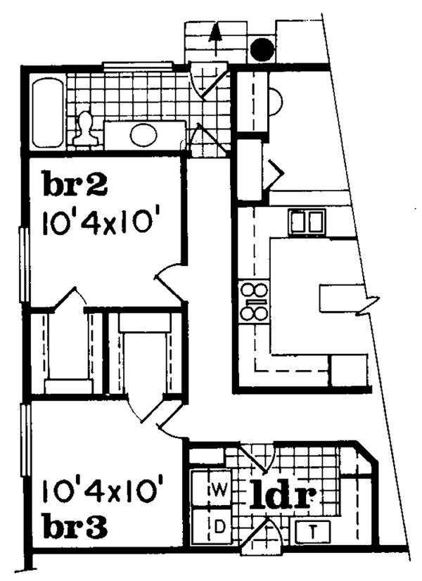 House Blueprint - Mediterranean Floor Plan - Other Floor Plan #47-854
