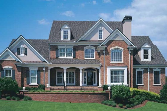 Exterior - Front Elevation 3 for Traditional House Plan #927-176 - 4 bed, 3.5 bath