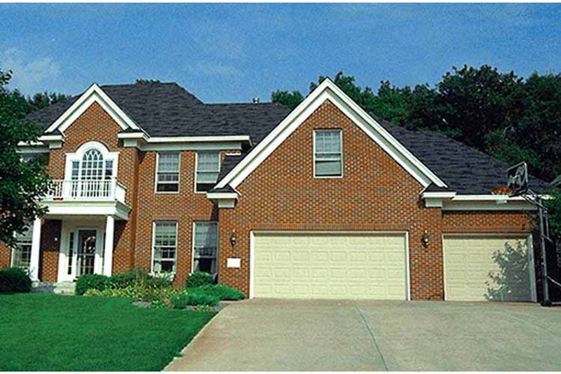 Home Plan - Exterior - Front Elevation 3 for Classical House Plan #51-950 - 3 bed, 2.5 bath