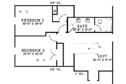 Country Style House Plan - 3 Beds 2.5 Baths 2135 Sq/Ft Plan #17-2683 