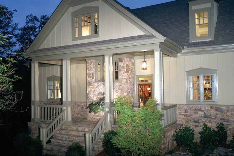 Home Plan - Exterior - Front Elevation 4 for Craftsman House Plan #429-272 - 3 bed, 3.5 bath