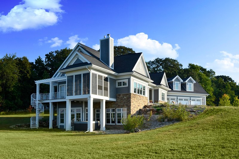 Dream House Plan - Exterior - Other Elevation for Ranch House Plan #70-1499 - 2 bed, 2 bath