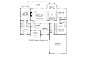 Craftsman Style House Plan - 4 Beds 3 Baths 2916 Sq/Ft Plan #929-448 