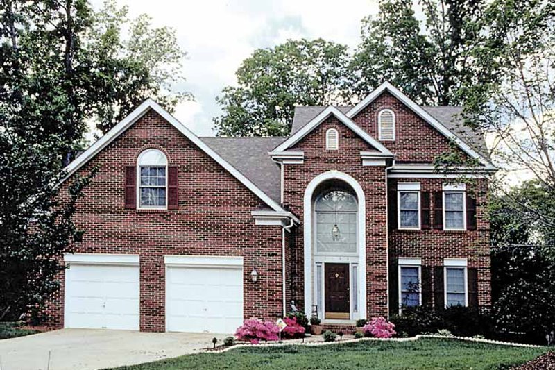 House Blueprint - Exterior - Front Elevation 3 for Traditional House Plan #453-513 - 3 bed, 2.5 bath