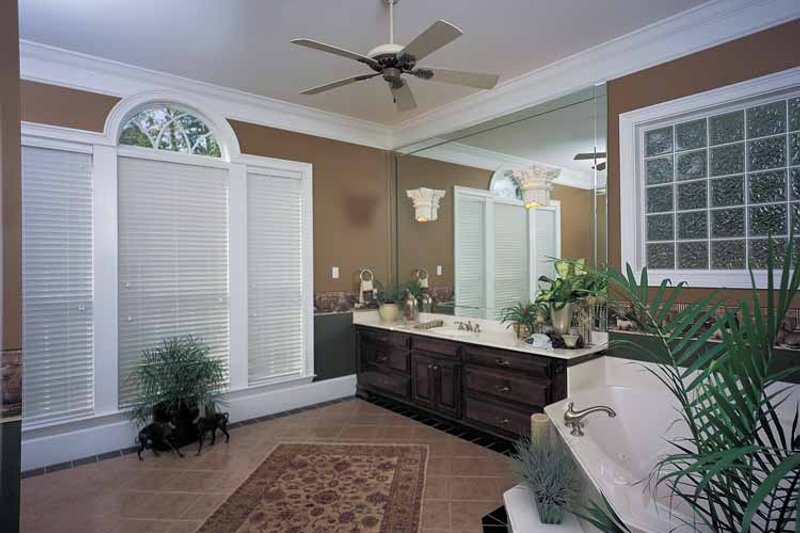 House Blueprint - Interior - Bathroom for Classical House Plan #37-259 - 4 bed, 3.5 bath