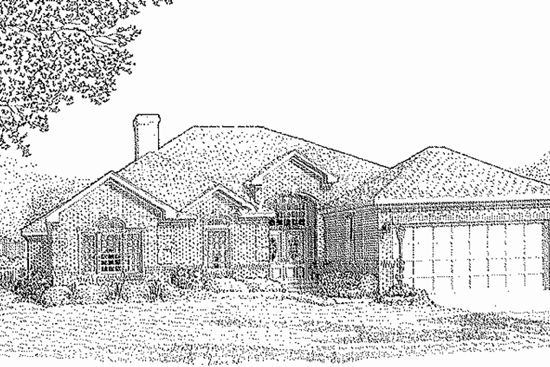 Home Plan - Country Exterior - Front Elevation Plan #968-8