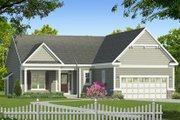 Ranch Style House Plan - 2 Beds 2 Baths 1408 Sq/Ft Plan #1010-178 