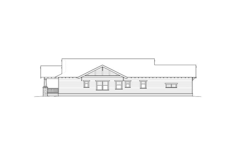 Home Plan - Exterior - Other Elevation for Craftsman House Plan #895-63 - 3 bed, 2.5 bath