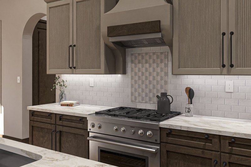 Home Plan - Interior - Kitchen for Modern House Plan #455-372 - 3 bed, 2.5 bath