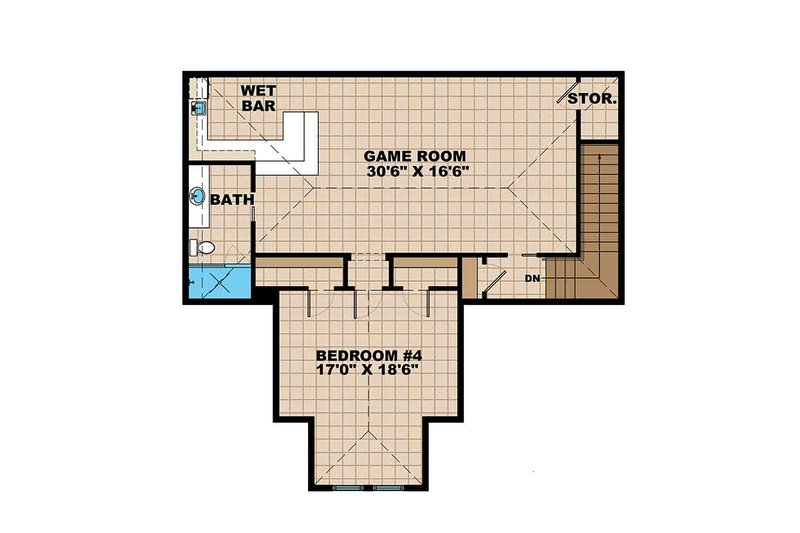 Home Plan - Floor Plan - Upper Floor for Country House Plan #1017-170 - 4 bed, 4.5 bath