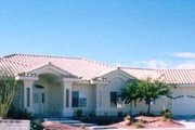 Mediterranean Style House Plan - 4 Beds 2.5 Baths 2588 Sq/Ft Plan #1-621 
