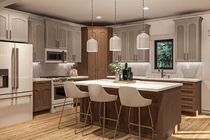 House Design - Interior - Kitchen 1 for Tudor House Plan #455-368 - 3 bed, 2.5 bath