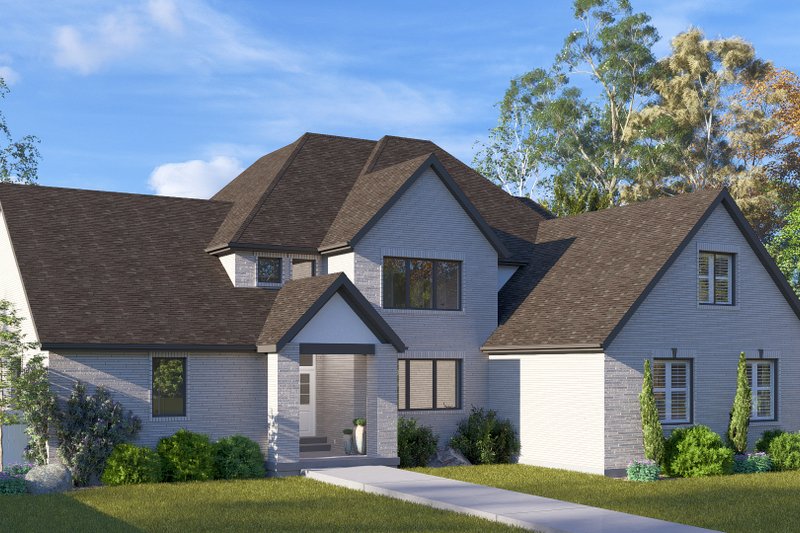 Home Plan - Exterior - Front Elevation 4 for Traditional House Plan #1060-269 - 3 bed, 2.5 bath