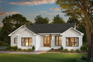Farmhouse Exterior - Front Elevation Plan #430-387