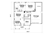 Traditional Style House Plan - 4 Beds 4 Baths 3367 Sq/Ft Plan #20-1841 Floor 