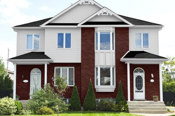 Exterior - Front Elevation House Plan #138-365 - 3 bed, 1.5 bath