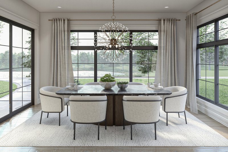 House Plan Design - Interior - Dining Room 2 for Cottage House Plan #455-541 - 4 bed, 3 bath
