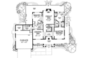 Traditional Style House Plan - 3 Beds 2.5 Baths 1937 Sq/Ft Plan #72-470 