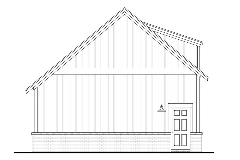 Dream House Plan - Exterior - Other Elevation for Farmhouse House Plan #430-270, 0 bath