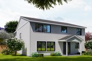 Prairie Style House Plan - 6 Beds 2.5 Baths 3048 Sq/Ft Plan #53-758 