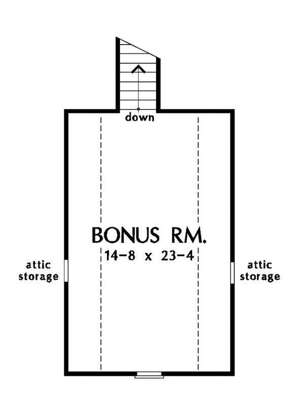 Architectural House Design - Craftsman Floor Plan - Other Floor Plan #929-446