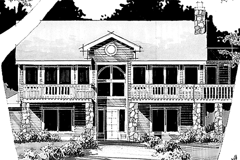 Dream House Plan - Country Exterior - Front Elevation Plan #1007-50