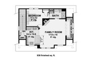 Craftsman Style House Plan - 1 Beds 1 Baths 938 Sq/Ft Plan #51-582 