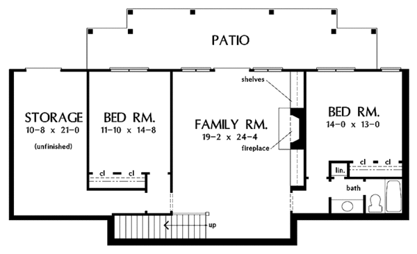 Dream House Plan - Country Floor Plan - Upper Floor Plan #929-563