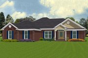 Ranch Style House Plan - 4 Beds 2.5 Baths 1846 Sq/Ft Plan #63-169 