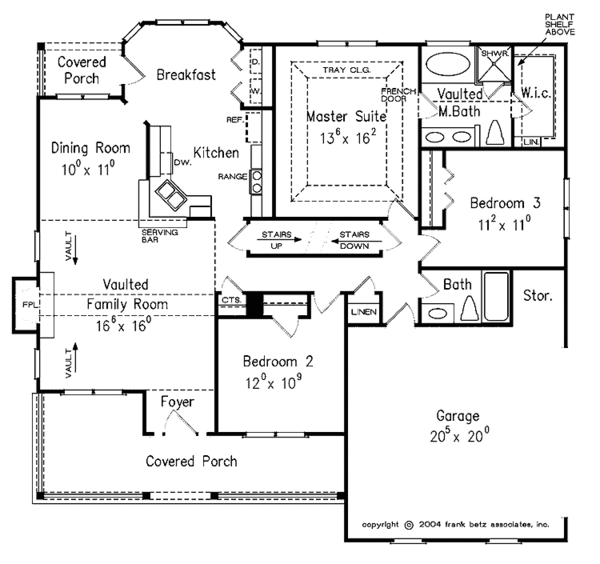 Dream House Plan - Country Floor Plan - Main Floor Plan #927-281