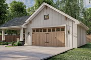 Traditional Style House Plan - 0 Beds 0 Baths 736 Sq/Ft Plan #455-37 