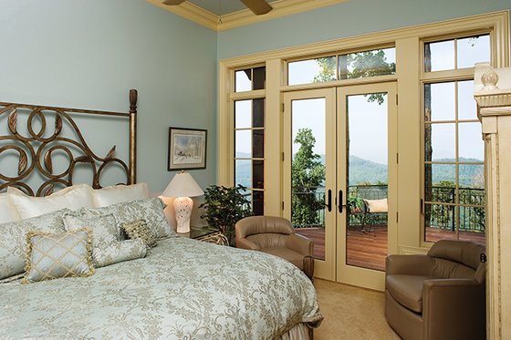Interior - Bedroom for European House Plan #929-894 - 4 bed, 4.5 bath