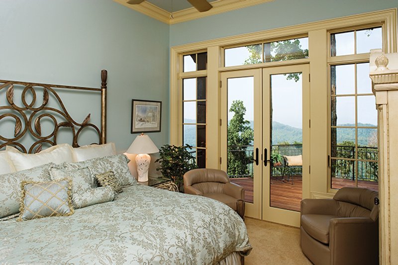 House Design - Interior - Bedroom for European House Plan #929-894 - 4 bed, 4.5 bath