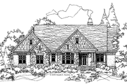 Craftsman Style House Plan - 3 Beds 2.5 Baths 2904 Sq/Ft Plan #929-562 