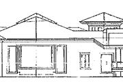Mediterranean Style House Plan - 3 Beds 3.5 Baths 6457 Sq/Ft Plan #930-109 