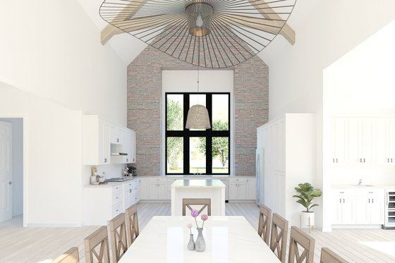 Interior - Kitchen 1 for Country House Plan #1089-37 - 3 bed, 2.5 bath