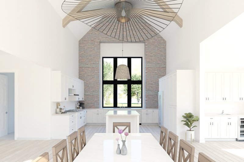 House Blueprint - Interior - Kitchen 1 for Country House Plan #1089-37 - 3 bed, 2.5 bath