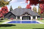 Country Style House Plan - 4 Beds 3.5 Baths 2376 Sq/Ft Plan #1096-149 