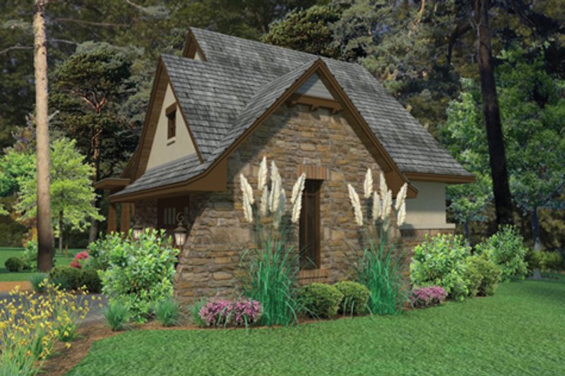 Dream House Plan - Exterior - Front Elevation 6 for Cottage House Plan #120-244 - 3 bed, 4 bath