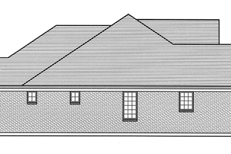 Dream House Plan - Exterior - Other Elevation 1 for European House Plan #46-858 - 3 bed, 2.5 bath
